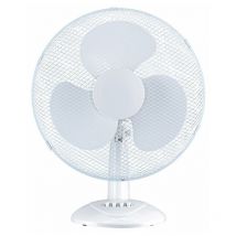 Ventilateur de table dismo france Blanc 40W 3 vitesses D40cm
