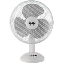 Deko-elektro - Ventilateur de table Stratos B305 Blanc