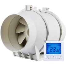 Senderpick - Ventilateur de tuyauterie, ventilateur mural, ventilateur d'extraction, ventilateur rond, ventilateur de ventilation, ventilateur axial,