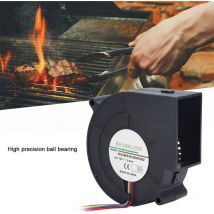 Ventilateur de ventilateur d'air de Turbine de cc pour le Barbecue d'équipement de chauffage de Camping de pique-nique 12V 2.94A