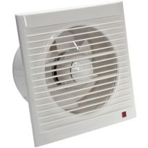 Digilamp - Aérateur de Gaine avec grille 160 mm 15W 140m³/h avec Clapet anti-retour