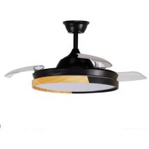 Fabrilamp - akunadecor Emperor Fan Black Motor Dc Led 3000-4000-6000k
