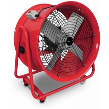 Ventilateur extracteur mobile 500mm - 1100W 380V MW Tools MV500R3