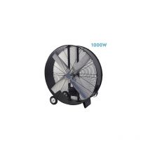 Fabrilamp - Ventilateur Industriel Maximum 1000w Noir 112d 2 Vitesses avec roulettes