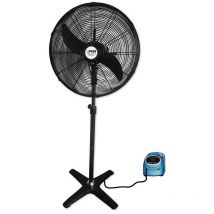 Ventilateur industriel sur pied S.PLUS VMB 56 PI.1 avec kit de brumisateur
