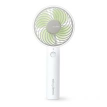Stylies - Ventilateur lacerta Vert Ventilateur à main ultra silencieux avec un niveau sonore de 28 dB.