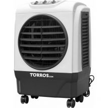 Torros - Rafraîchisseur d'air évaporatif semi-professionnel mobile 25m² 2000m³/h BVK200