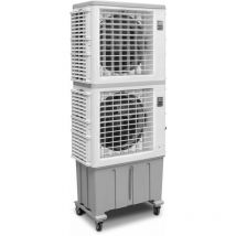 Rafraîchisseur d'air évaporatif industriel mobile haut 150-200m² 17000m³/h Torros BVK1700PT