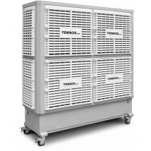 Rafraîchisseur d'air évaporatif industriel mobile large 280m² 40.000m³/h Torros BVK4000P