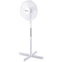 Lgvshopping - Ventilateur sur trépied Alpina 40 cm Blanc