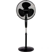 Optimeo - Ventilateur sur pied optimea OVP2-BR40N 45W 3 vitesses D40cm Noir