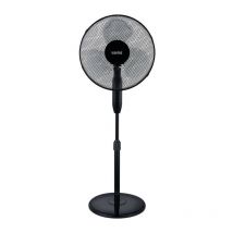 Varma - Ventilateur sur pied Noir 40W 3 vitesses D40cm Connecté