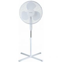 Varma - Ventilateur sur pied croix 40cm 40w blanc