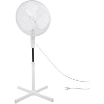 Ventilateur sur pieds 3 vitesses 45 Watt