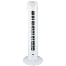 Ventilateur colonne oscillant Effe home H810mm 45W 3 vitesses D810mm Blanc