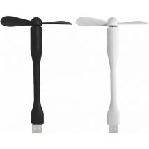 Ventilateurs USB,Petit ventilateur,USB petit ventilateur, 2 pcs Ventilateur usb Portable,Ventilateur usb Réglable à 360°, Silencieux Ventilateur,USB