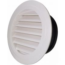 Ventilation Grille Air with Mosquito Net Air Vent Plastic Outlet (100mm)