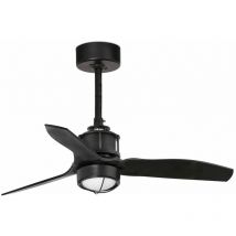 JUST FAN XS LED Ventilator mattschwarz DC 81cm