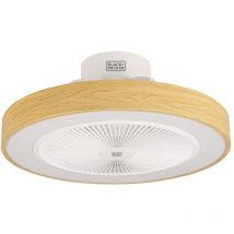 Black&decker - Black+decker bxefc60e ceiling fun ventilatore a soffitto con telecomando, 61 w, diametro 49cm