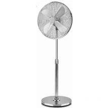 Howell - Ventilatore in metallo cromato 40 cm VEPM409