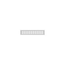 Hoju - Ventilazione Piastra Griglia 130x300 Mm, 30x5 Mm Scanalato F1