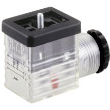 Ventilstecker Transparent Pole:2 + pe M1TS2DL1 HTP Inhalt: 1 St.