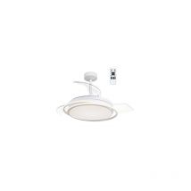 Ventola led pieghevole bianca antiriflesso 45W 4000lm cct