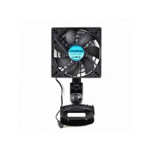 Ventola raffreddamento per acquario ventilatore orientabile 12V 4W 120MM FS120A