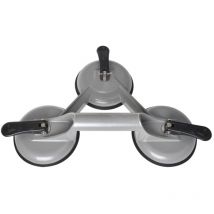 Proplus - Appareil de levage à vide avec 3 ventouses Aluminium