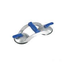 Bohle - ventouse de transport, double, alu avec poignée Veribor Blue Line