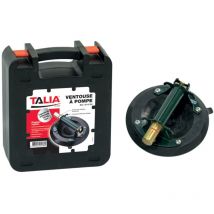 Taliaplast - Ventosa simple de bomba 404280 acero D20cm capacidad 130kg
