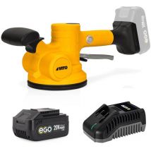 Vito - Ventouse vibrante Diam130mm Carrelage Charge 50Kg 20V + Batterie Lithium 2Ah 6 vitesses + Chargeur