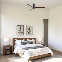 ventyly HYBRID Deckenventilator schwarz/Esche