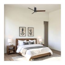 Hybrid Ventilateur Ø120 cm luminaire wifi - Ventyly