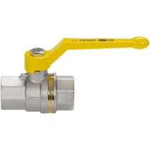 Effebi Venus 1001 Valvola Sfera Ø1.1/4' Femmina/Femmina Con Leva Giallo - 1001G207