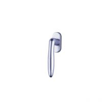 Poignée de fenêtre ob design en Aluminium anodisé inox mat velouté avec carré dépassant de 36mm , venus