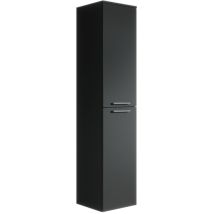 Columna De Baño Venus 30 X 30 X 160 Cm Color Negro Columna Colga