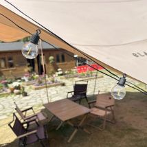 Verana 6 + 3 Meter 10 led Filament Lichterkette Netz