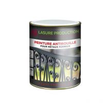 Peinture ANTIROUILLE-Gris Anthracite ral 7016--Bidon de 1 l