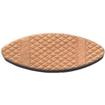 Facett - Verb.-Plättchen Nr.0 45X15X4mm