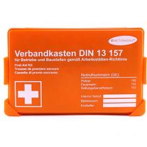 Gramm medical 418.035.01511 Betriebsverbandkasten, Orange, 26 x 9 x 18 cm