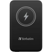 Verbatim - Charge 'n' Go 10000 Batterie Externe magnétique sans Fil Noir (32245)