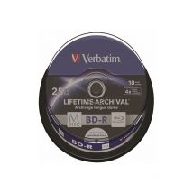 Verbatim - m-disc bd-r spindle PK10 - VM38250