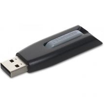 Verbatim - VB-FD3-032-V3B - 32 Go - usb Type-A - 3.2 Gen 1 (3.1 Gen 1) - 80 Mo/s - Slide - Noir - Gris (49173)