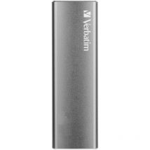 Verbatim - Vx500 - 120 Go - usb Type-C - 3.2 Gen 2 (3.1 Gen 2) - 500 Mo/s - Argent (47441)