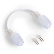 Verbinder Doppelt mit Kabel für LED-Streifen 220V ac SMD2835 IP65 Breite 12mm Einfarbig 12 mm