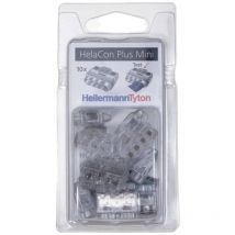 148-90056 HCPM-4-Blister-PC-CL (10) Verbindungsklemme flexibel: 1.0-2.5 mm² starr: 0 - Hellermanntyton