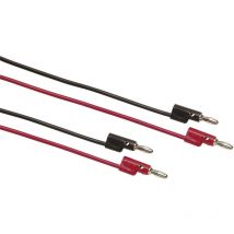 TL930 Messleitungs-Set Bananenstecker 4 mm Bananenstecker 4 mm 0.60 m Rot, Schwarz 1 St. - Fluke