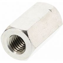 Sechskantmutter Langmutter ø M5 x 18 mm Edelstahlmutter DIN6334 Edelstahl A2