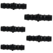 Sauermann - Schlauchverbinder - gerade ø 10 mm (3/8'') - Set mit 5 Stk.